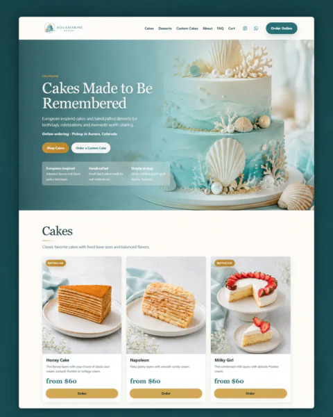 Aquamarine Bakery